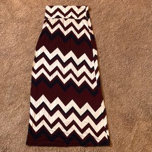 Maxi skirt/sun dress duo